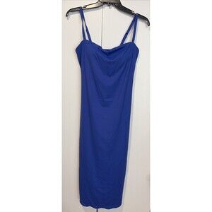 Popilush Shapewear Deep Tummy Control Dress Blue Size 3XL